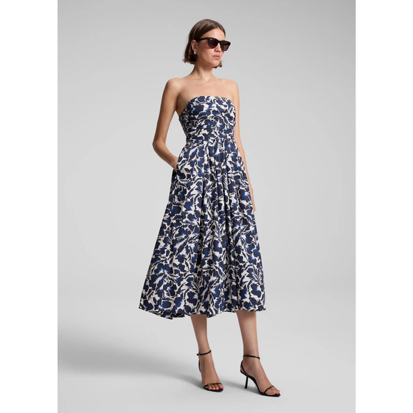 A.L.C Tate Strapless Midi Dress US 6 - Picture 1 of 11